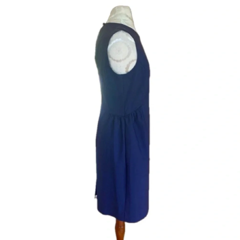 Kate Spade Rhys California Calling French Navy Blue Sleeveless Dress Size 10 NWT